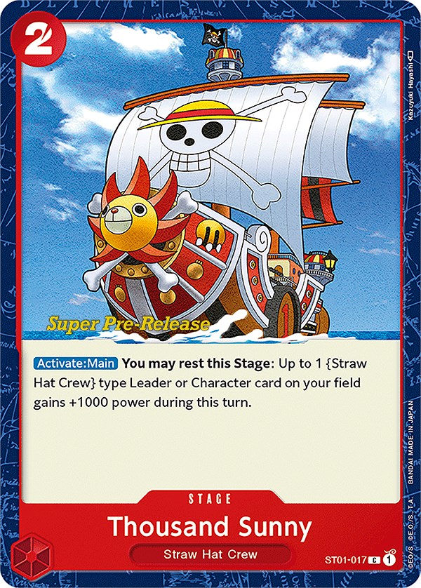 Thousand Sunny [Super Pre-Release Starter Deck: Straw Hat Crew] | Shuffle n Cut Hobbies & Games
