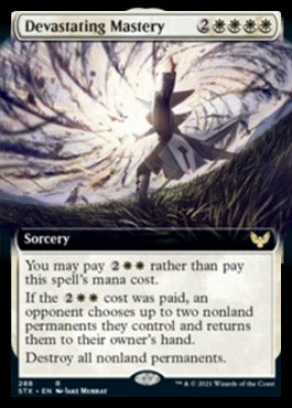 Devastating Mastery (Extended Art) [Strixhaven: School of Mages] | Shuffle n Cut Hobbies & Games