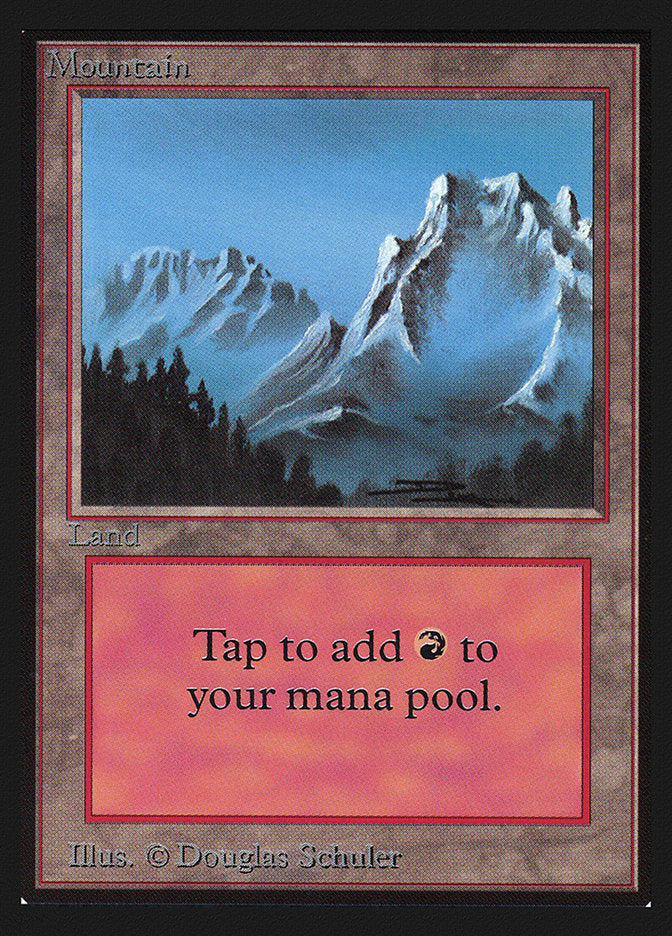 Mountain (Snow Top / Highest Point on Right) [Collectors' Edition] | Shuffle n Cut Hobbies & Games