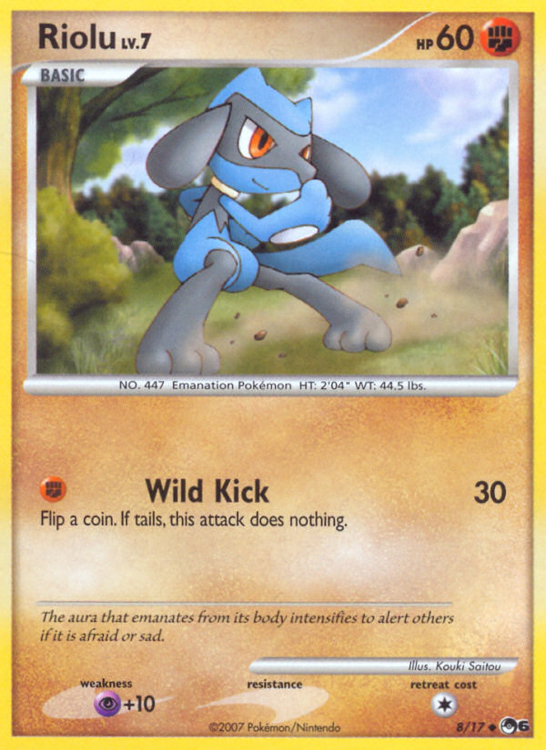 Riolu (8/17) [POP Series 6] | Shuffle n Cut Hobbies & Games