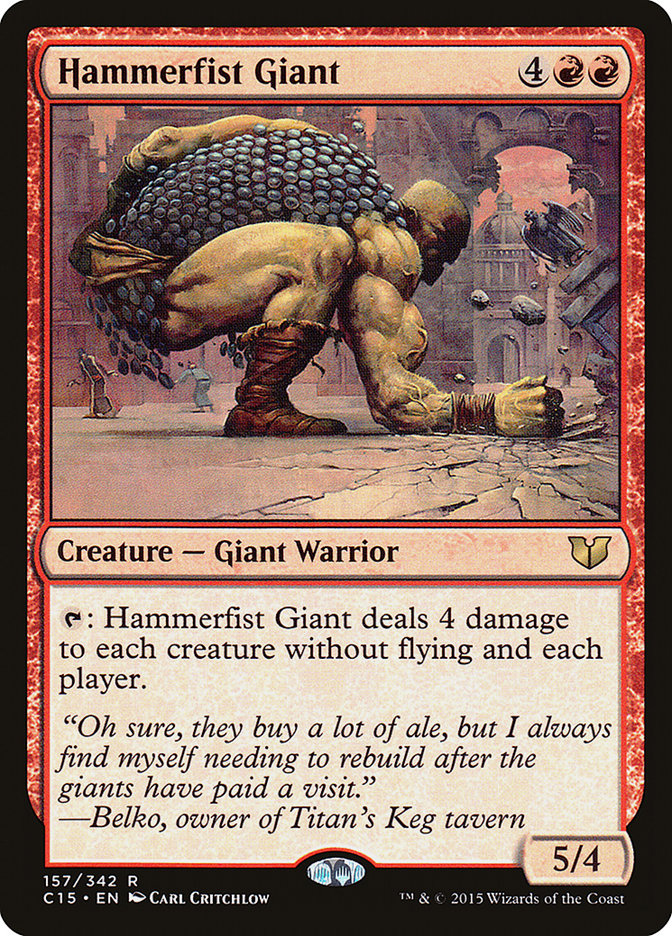 Hammerfist Giant [Commander 2015] | Shuffle n Cut Hobbies & Games