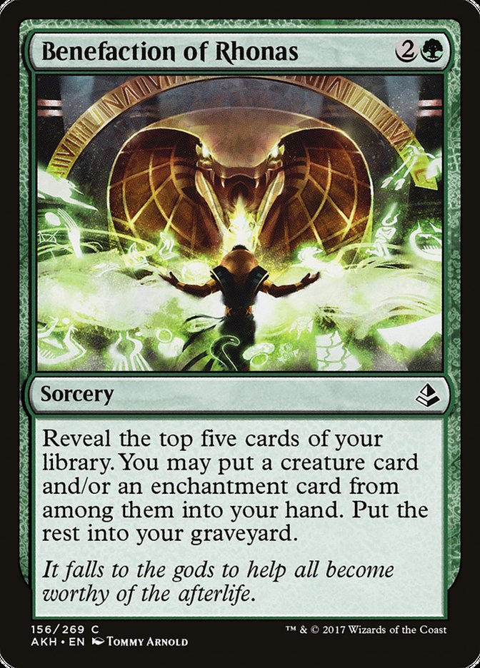 Benefaction of Rhonas [Amonkhet] | Shuffle n Cut Hobbies & Games