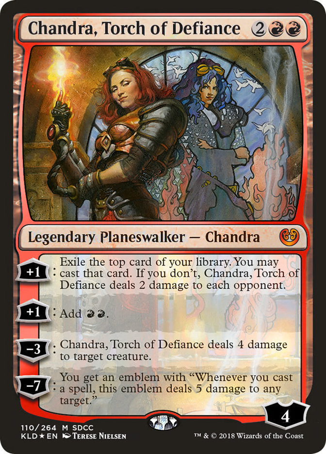 Chandra, Torch of Defiance [San Diego Comic-Con 2018] | Shuffle n Cut Hobbies & Games