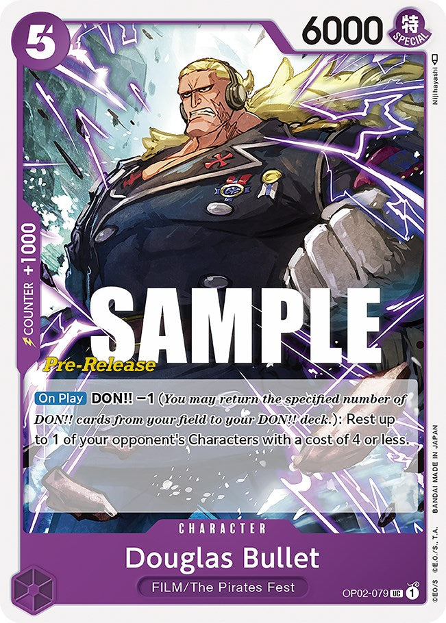 Douglas Bullet [Paramount War Pre-Release Cards] | Shuffle n Cut Hobbies & Games