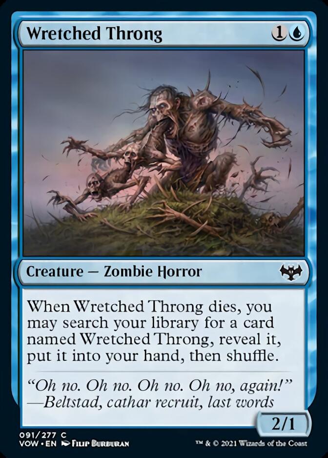 Wretched Throng [Innistrad: Crimson Vow] | Shuffle n Cut Hobbies & Games