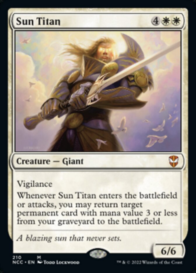 Sun Titan [Streets of New Capenna Commander] | Shuffle n Cut Hobbies & Games