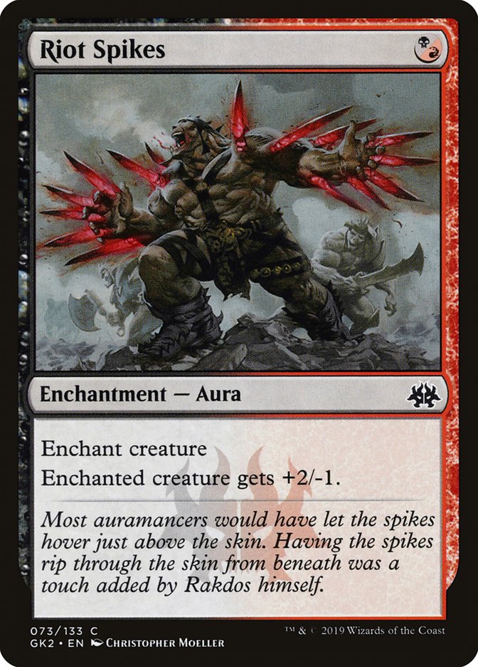 Riot Spikes [Ravnica Allegiance Guild Kit] | Shuffle n Cut Hobbies & Games