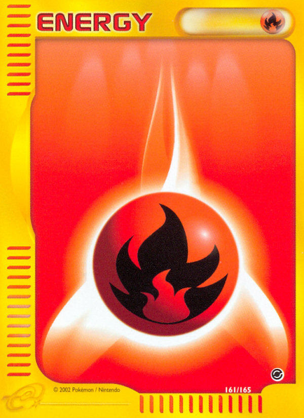 Fire Energy (161/165) [Expedition: Base Set] | Shuffle n Cut Hobbies & Games