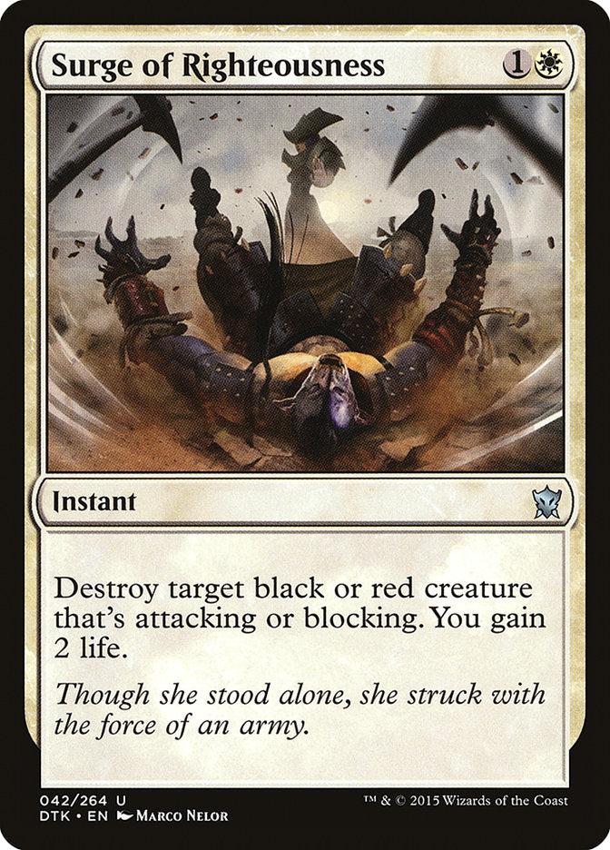 Surge of Righteousness [Dragons of Tarkir] | Shuffle n Cut Hobbies & Games