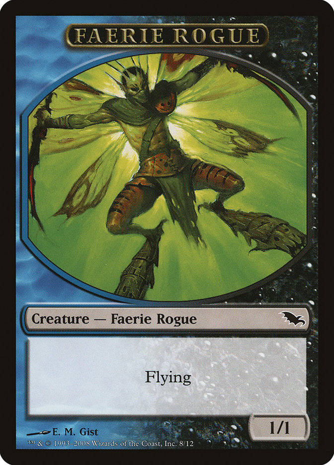 Faerie Rogue Token [Shadowmoor Tokens] | Shuffle n Cut Hobbies & Games