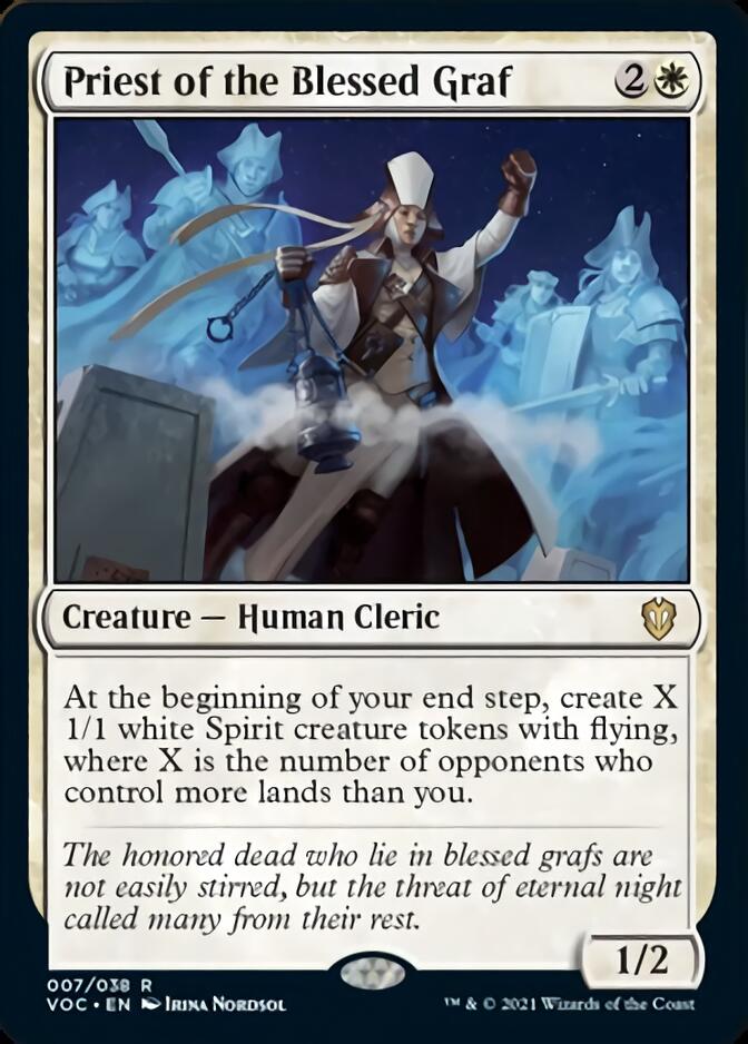 Priest of the Blessed Graf [Innistrad: Crimson Vow Commander] | Shuffle n Cut Hobbies & Games