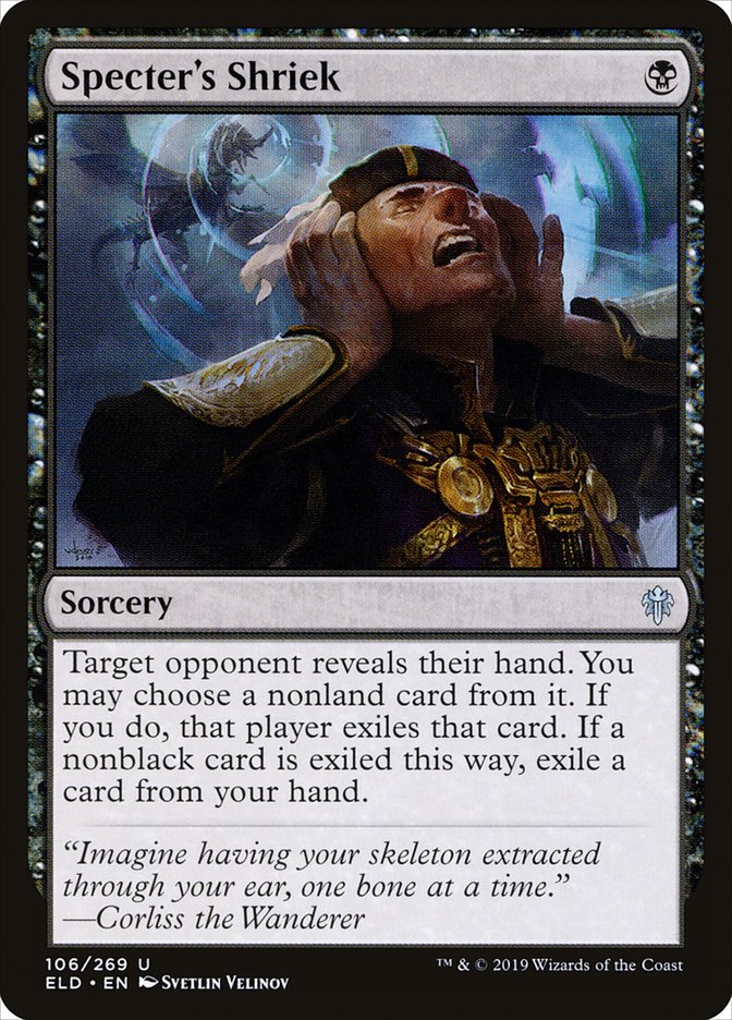 Specter's Shriek [Throne of Eldraine] | Shuffle n Cut Hobbies & Games