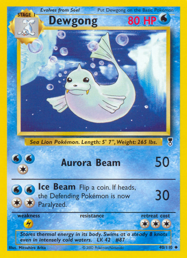 Dewgong (40/110) [Legendary Collection] | Shuffle n Cut Hobbies & Games