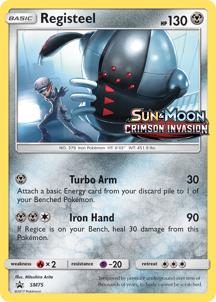 Registeel (SM75) [Sun & Moon: Black Star Promos] | Shuffle n Cut Hobbies & Games