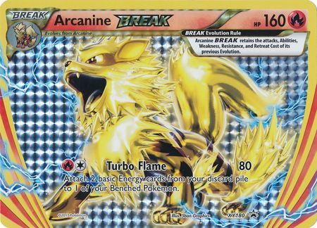 Arcanine BREAK (XY180) (Jumbo Card) [XY: Black Star Promos] | Shuffle n Cut Hobbies & Games