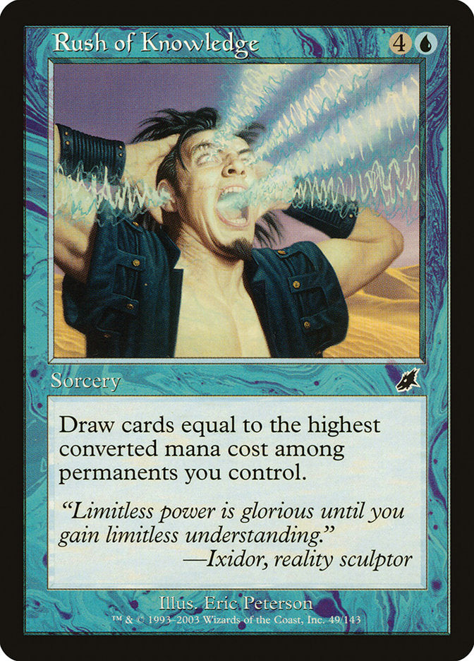 Rush of Knowledge [Scourge] | Shuffle n Cut Hobbies & Games