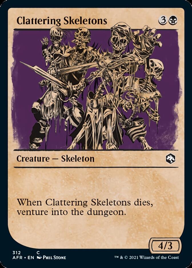Clattering Skeletons (Showcase) [Dungeons & Dragons: Adventures in the Forgotten Realms] | Shuffle n Cut Hobbies & Games