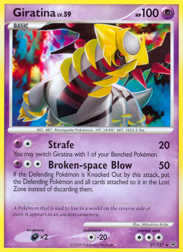 Giratina (27/127) [Platinum: Base Set] | Shuffle n Cut Hobbies & Games
