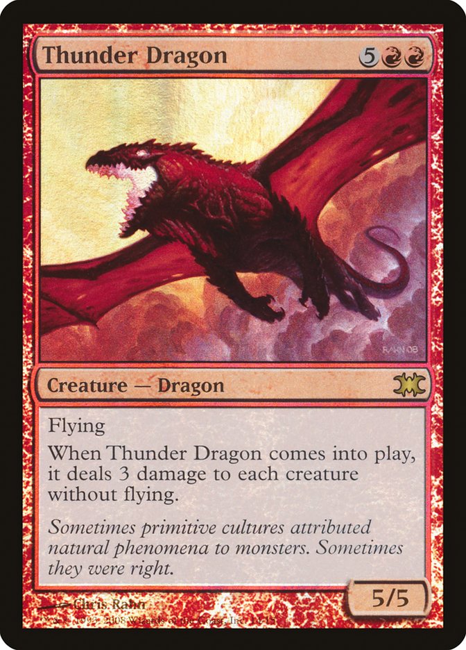 Thunder Dragon [From the Vault: Dragons] | Shuffle n Cut Hobbies & Games