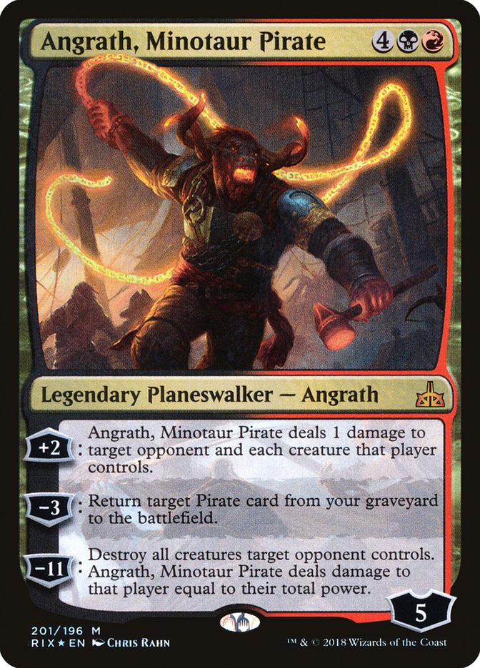 Angrath, Minotaur Pirate [Rivals of Ixalan] | Shuffle n Cut Hobbies & Games