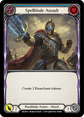 Spellblade Assault (Blue) [ARC087-R] 1st Edition Rainbow Foil | Shuffle n Cut Hobbies & Games