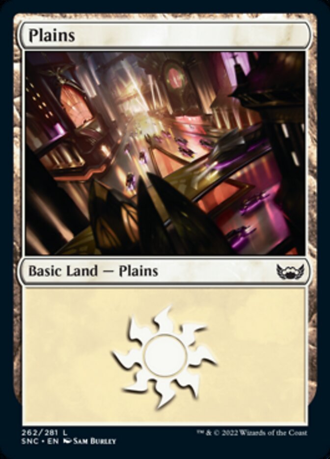 Plains (262) [Streets of New Capenna] | Shuffle n Cut Hobbies & Games