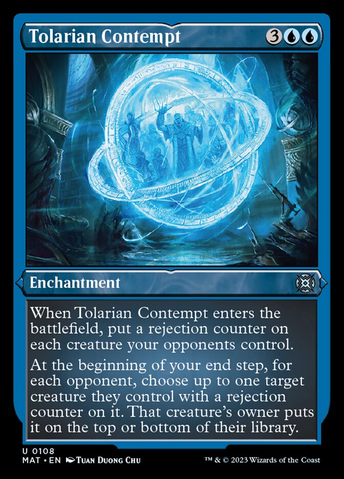 Tolarian Contempt (Foil Etched) [March of the Machine: The Aftermath] | Shuffle n Cut Hobbies & Games