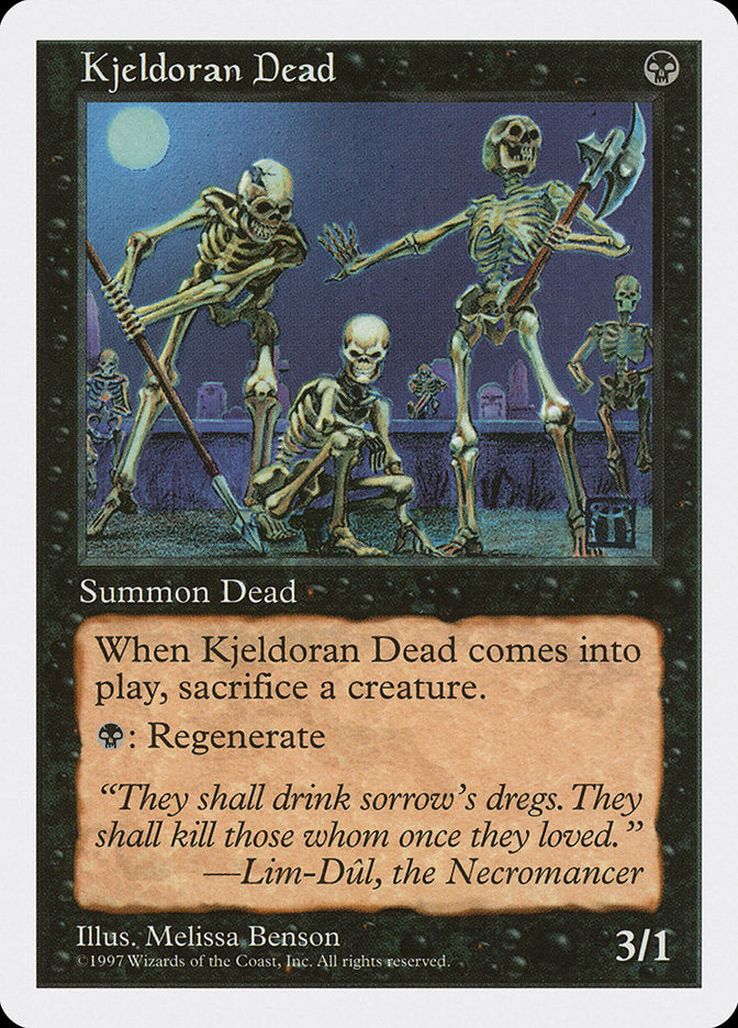 Kjeldoran Dead [Fifth Edition] | Shuffle n Cut Hobbies & Games