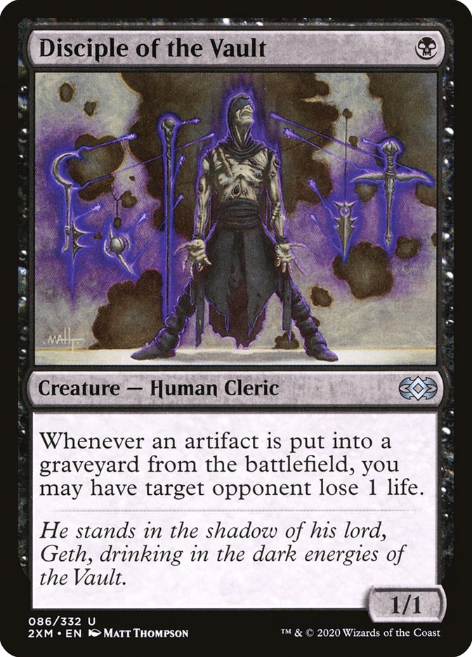 Disciple of the Vault [Double Masters] | Shuffle n Cut Hobbies & Games