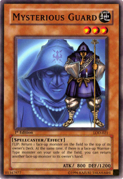 Mysterious Guard [LOD-021] Common | Shuffle n Cut Hobbies & Games