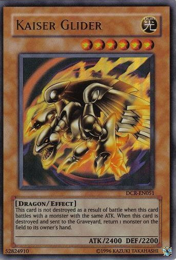 Kaiser Glider [DCR-EN051] Ultra Rare | Shuffle n Cut Hobbies & Games