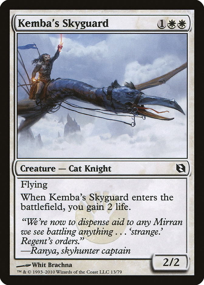 Kemba's Skyguard [Duel Decks: Elspeth vs. Tezzeret] | Shuffle n Cut Hobbies & Games