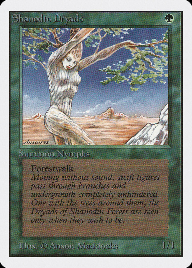 Shanodin Dryads [Unlimited Edition] | Shuffle n Cut Hobbies & Games