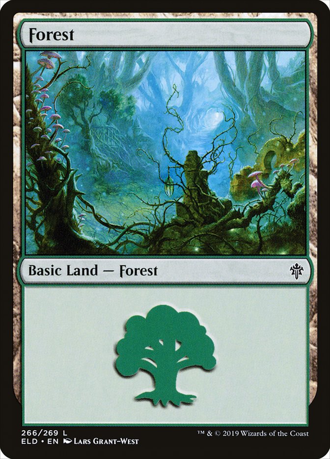 Forest (266) [Throne of Eldraine] | Shuffle n Cut Hobbies & Games