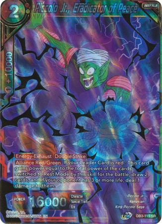 Piccolo Jr., Eradicator of Peace [DB3-115] | Shuffle n Cut Hobbies & Games