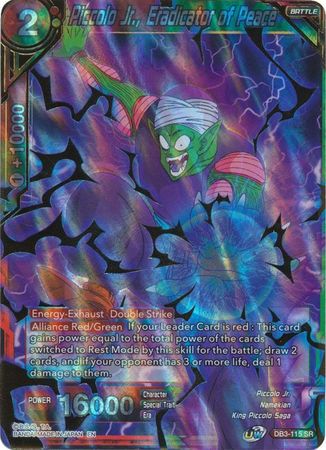 Piccolo Jr., Eradicator of Peace [DB3-115] | Shuffle n Cut Hobbies & Games