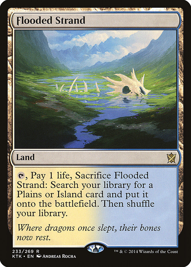 Flooded Strand [Khans of Tarkir] | Shuffle n Cut Hobbies & Games