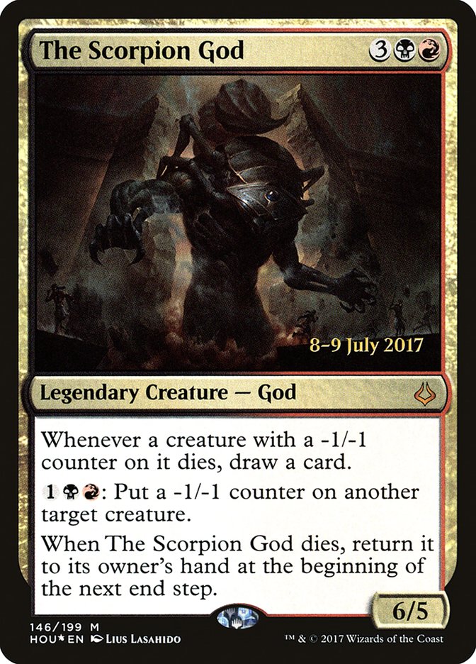 The Scorpion God [Hour of Devastation Prerelease Promos] | Shuffle n Cut Hobbies & Games