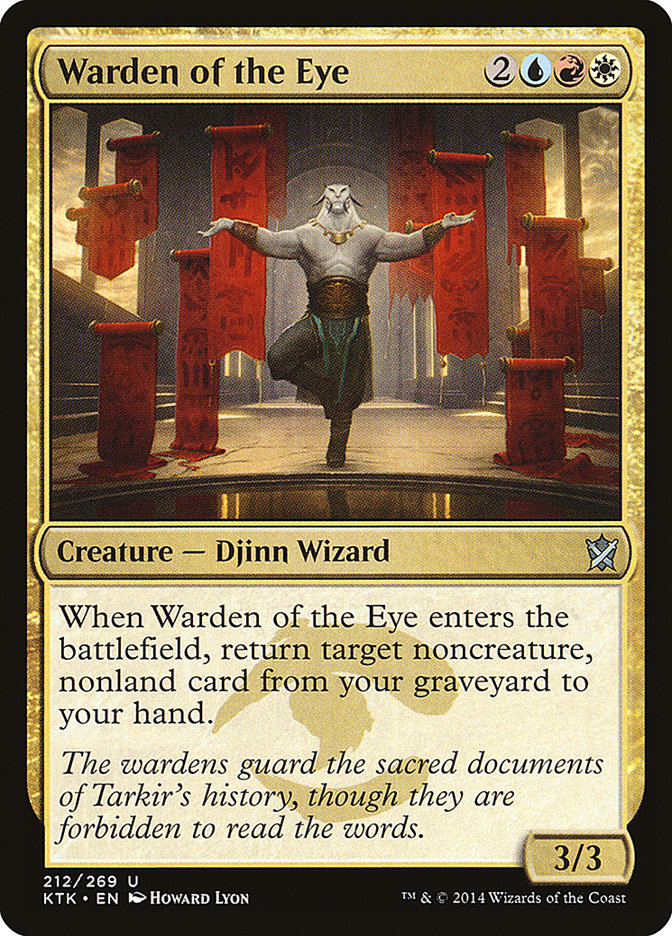 Warden of the Eye [Khans of Tarkir] | Shuffle n Cut Hobbies & Games