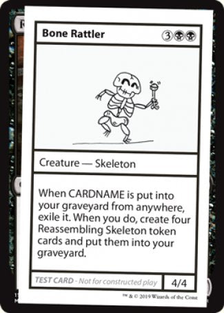 Bone Rattler (2021 Edition) [Mystery Booster Playtest Cards] | Shuffle n Cut Hobbies & Games