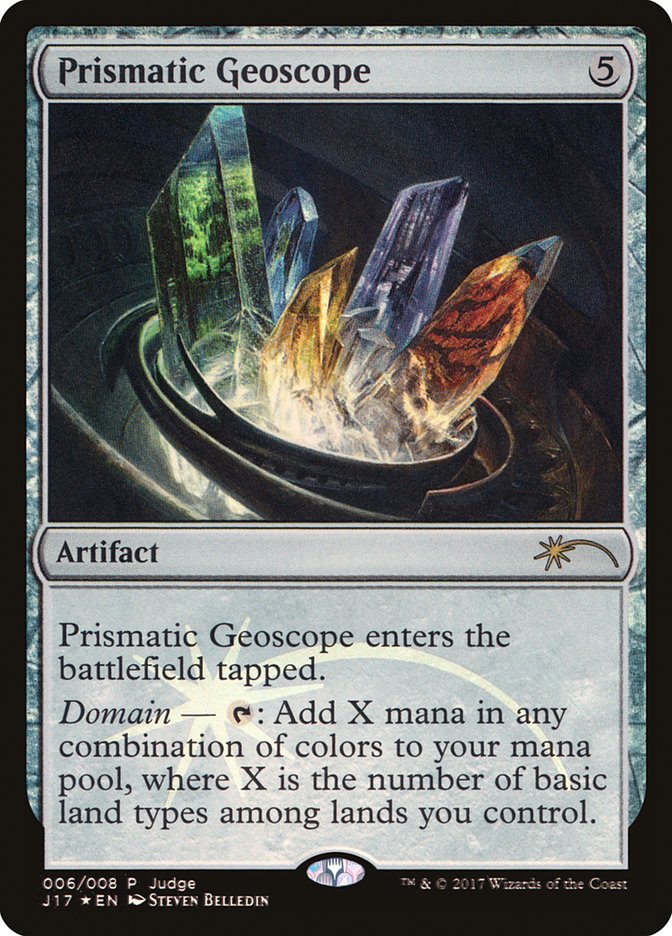 Prismatic Geoscope [Judge Gift Cards 2017] | Shuffle n Cut Hobbies & Games