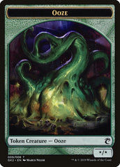 Ooze // Frog Lizard Double-Sided Token [Ravnica Allegiance Guild Kit Tokens] | Shuffle n Cut Hobbies & Games