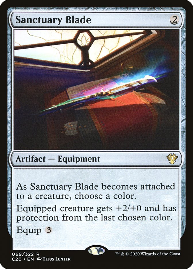 Sanctuary Blade [Commander 2020] | Shuffle n Cut Hobbies & Games