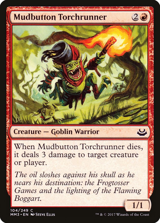 Mudbutton Torchrunner [Modern Masters 2017] | Shuffle n Cut Hobbies & Games