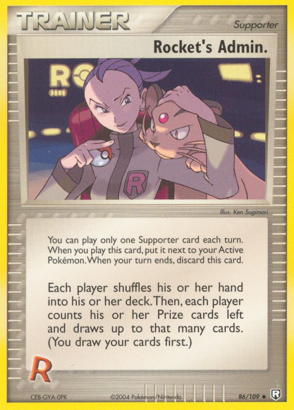 Rocket's Admin. (86/109) [EX: Team Rocket Returns] | Shuffle n Cut Hobbies & Games