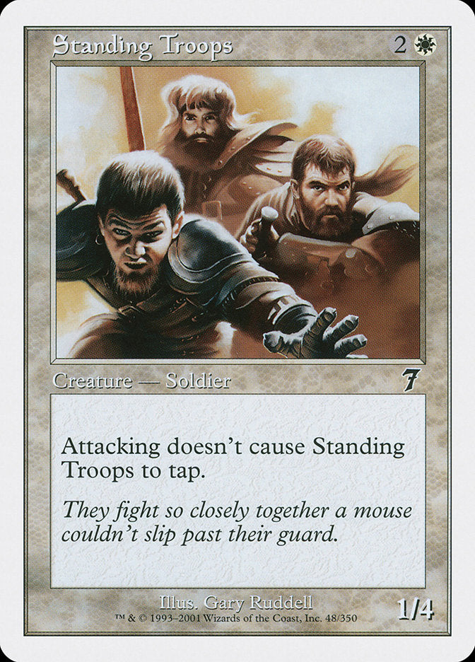 Standing Troops [Seventh Edition] | Shuffle n Cut Hobbies & Games