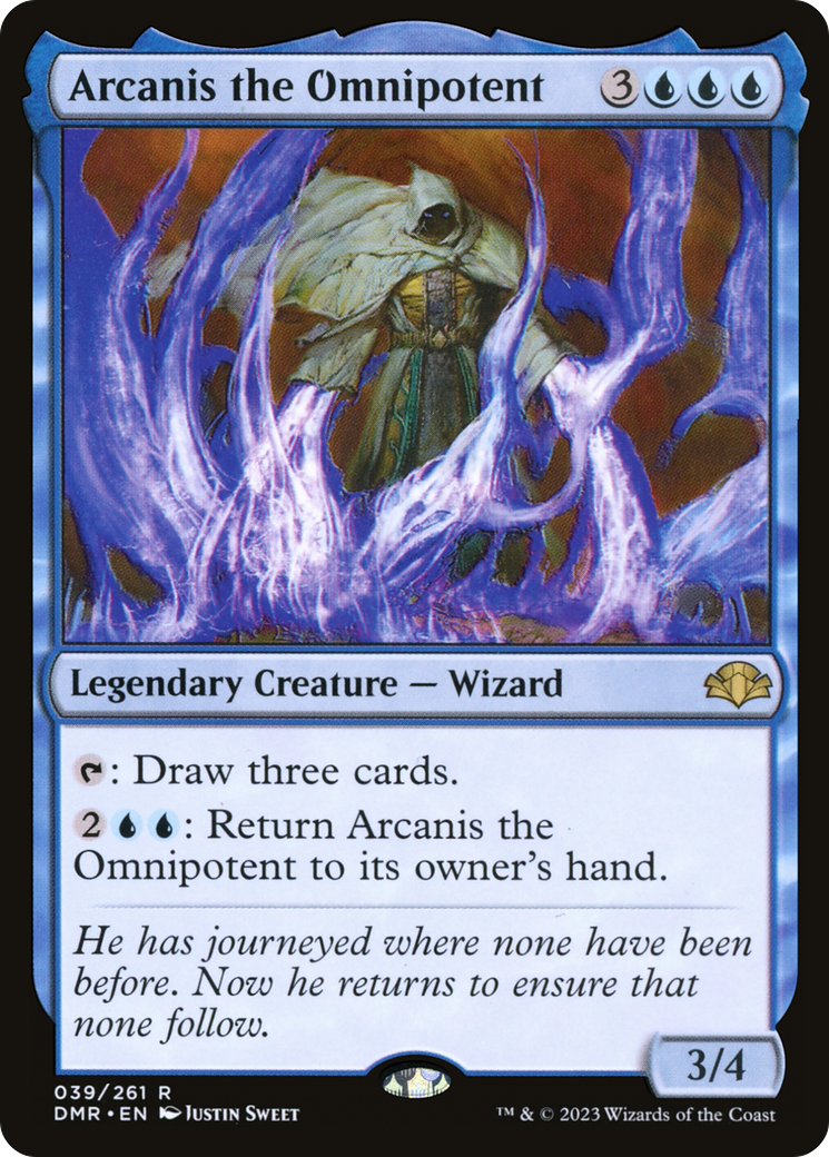 Arcanis the Omnipotent [Dominaria Remastered] | Shuffle n Cut Hobbies & Games