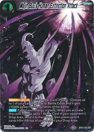 Majin Buu's Human Extinction Attack [BT9-134] | Shuffle n Cut Hobbies & Games