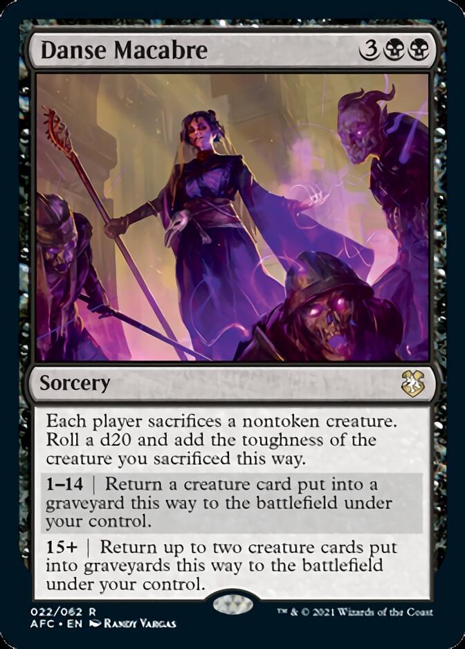 Danse Macabre [Dungeons & Dragons: Adventures in the Forgotten Realms Commander] | Shuffle n Cut Hobbies & Games