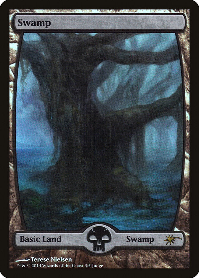 Swamp (3★) [Judge Gift Cards 2014] | Shuffle n Cut Hobbies & Games